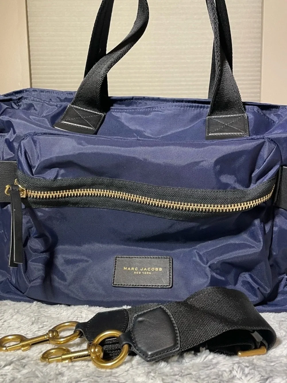 Marc Jacobs Men’s Navy Tote Bag